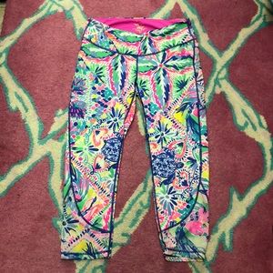 Lilly Pulitzer cropped leggings